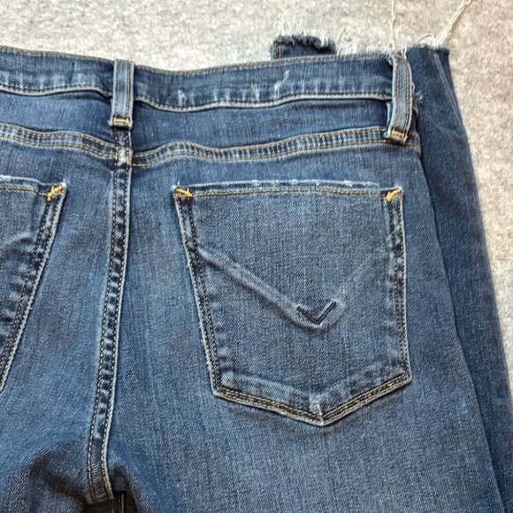 π₯ Hudson Nico Skinny Jeans β’ Size 26 β’ Medium-Dark Wash w/Frayed Hem π₯ - Picture 13 of 13